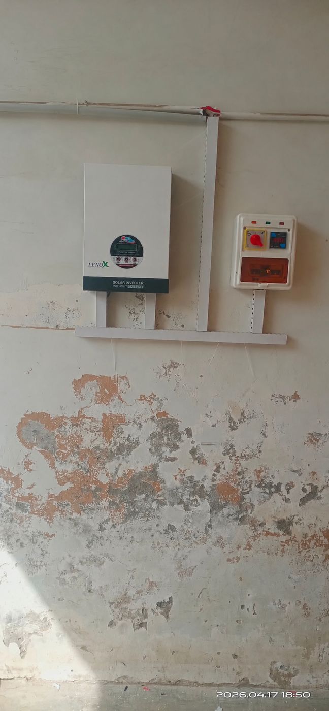 Solar inverter and battery installation by MT Solar & Electronics, project 5