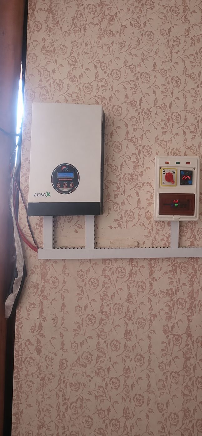 Solar inverter and battery installation by MT Solar & Electronics, project 10