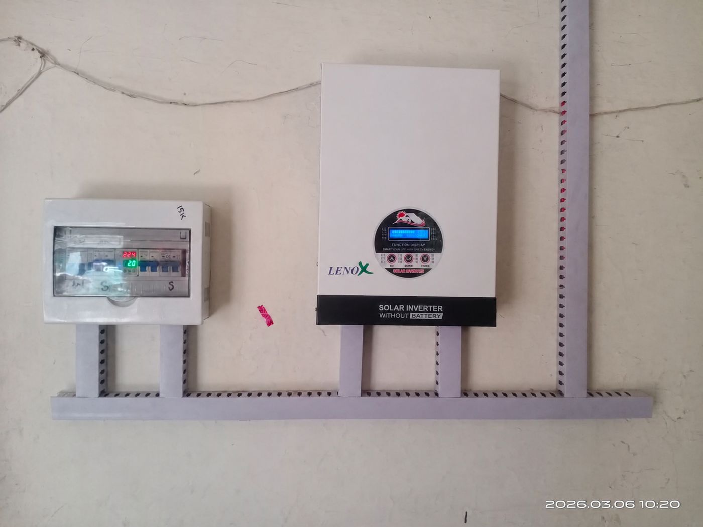 Solar inverter and battery installation by MT Solar & Electronics, project 16