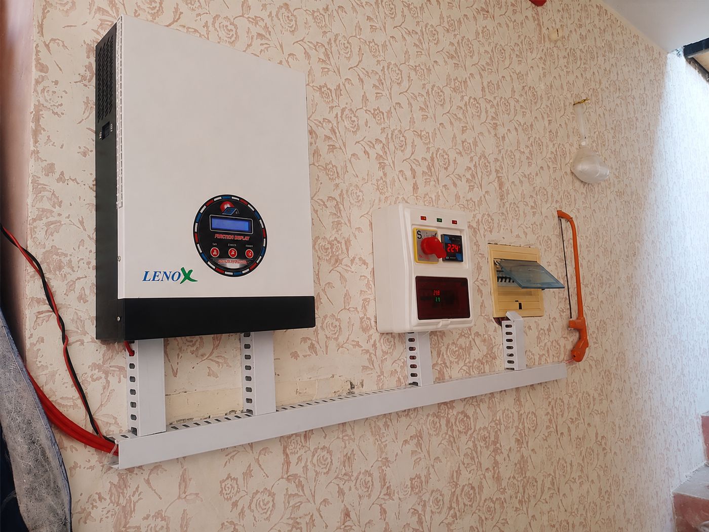 Solar inverter and battery installation by MT Solar & Electronics, project 17