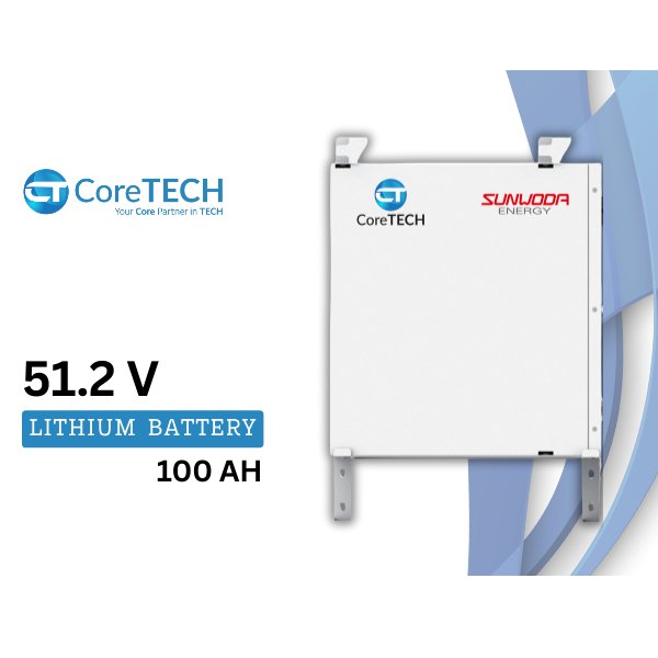 CoreTECH Lithium Battery 51.2V – 100AH