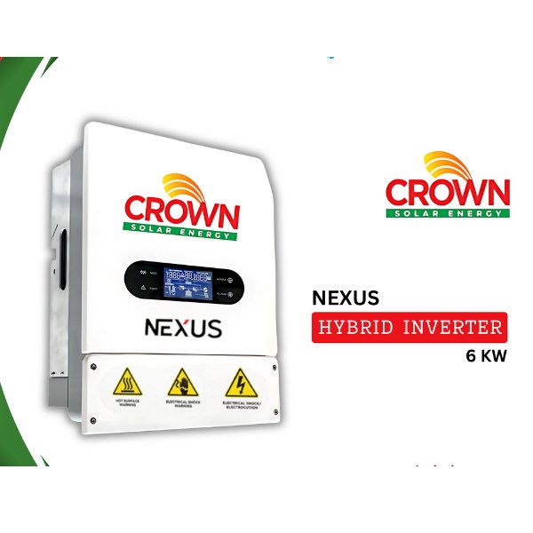Crown Nexus Hybrid Inverter – 6kW