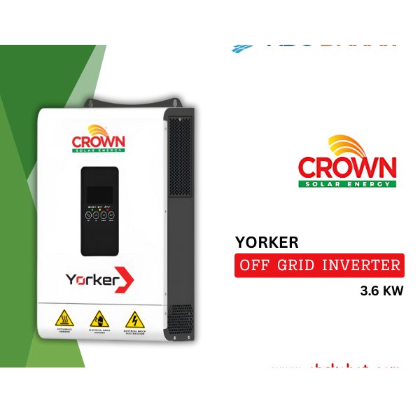 Crown Yorker Off-Grid Inverter – 3.6kW