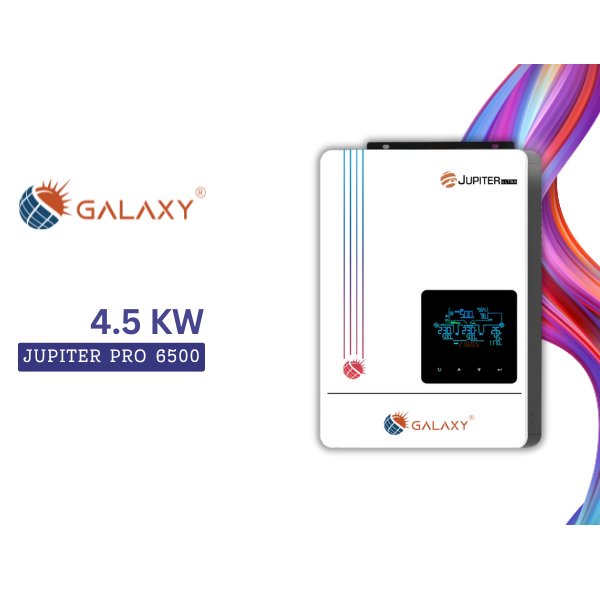 Galaxy Jupiter Pro 6500 – 4.5KW Solar Inverter
